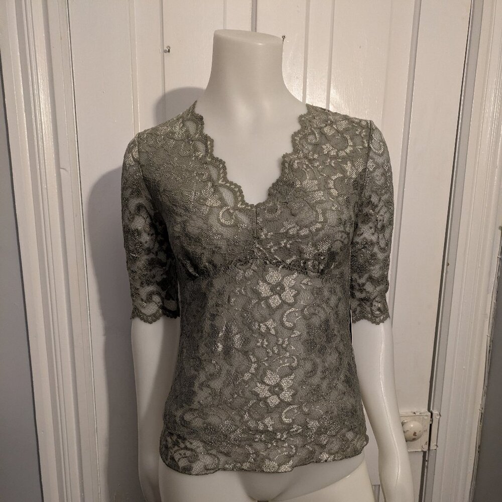 BCBG Maxazria woman's  lace top